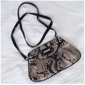 🦋 MICHE Stella Snakeskin Crossbody Clutch Purse NWT